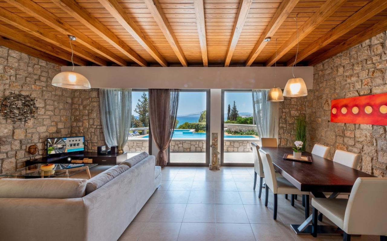 Villa Costamare - Enjoy Lazy Days On The Private Pool-Jacuzzi Pefki Exteriör bild