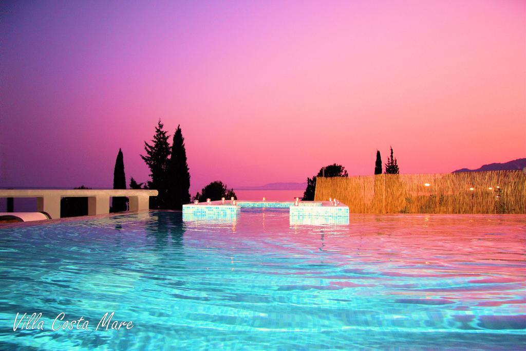 Villa Costamare - Enjoy Lazy Days On The Private Pool-Jacuzzi Pefki Rum bild