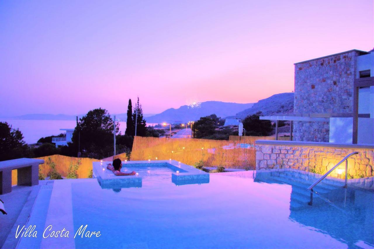 Villa Costamare - Enjoy Lazy Days On The Private Pool-Jacuzzi Pefki Exteriör bild